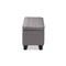Baxton Studio Fera Gray Upholstered Storage Ottoman 154-9274 - alternate 10